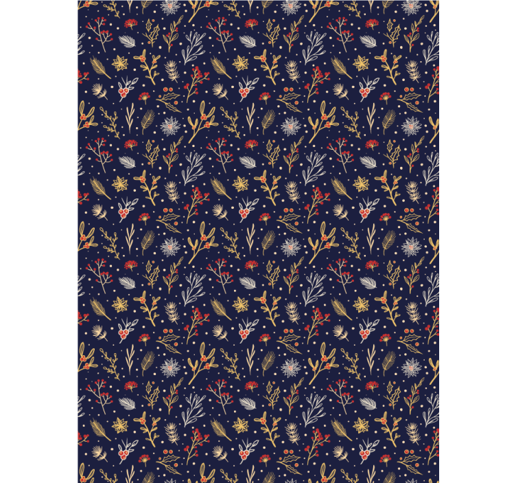 Floral Nature Pattern flowers and plant blind - TenStickers
