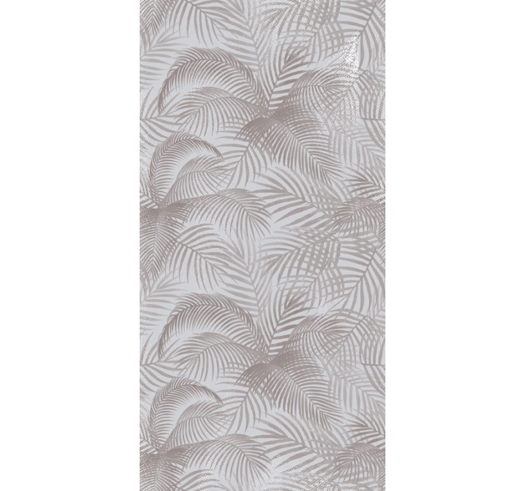 Elegant Palm Leaf flowers and plant blind - TenStickers