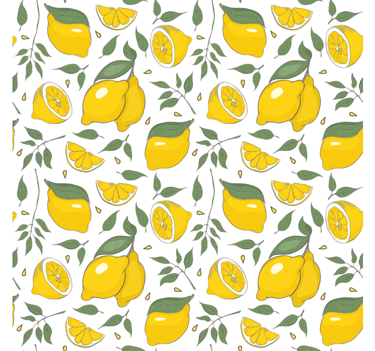 LEMONS AND SLICES fruit and vegetable blind - TenStickers
