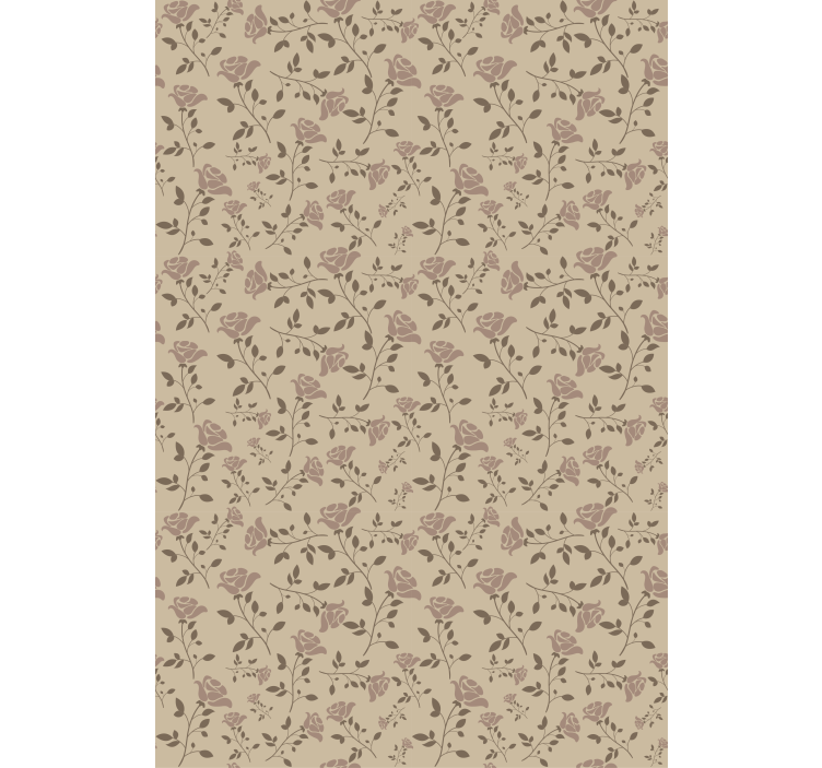 Subtle Botanical Features flower blind - TenStickers
