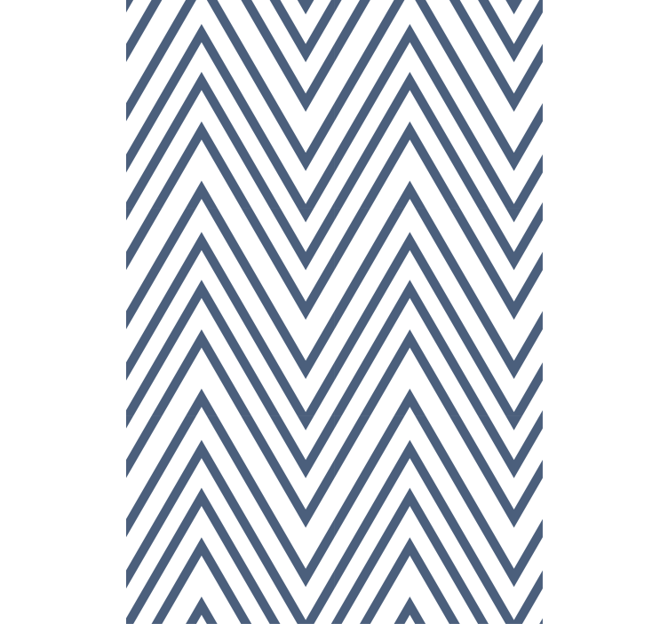 Texture and pattern blind zigzag lines design - TenStickers