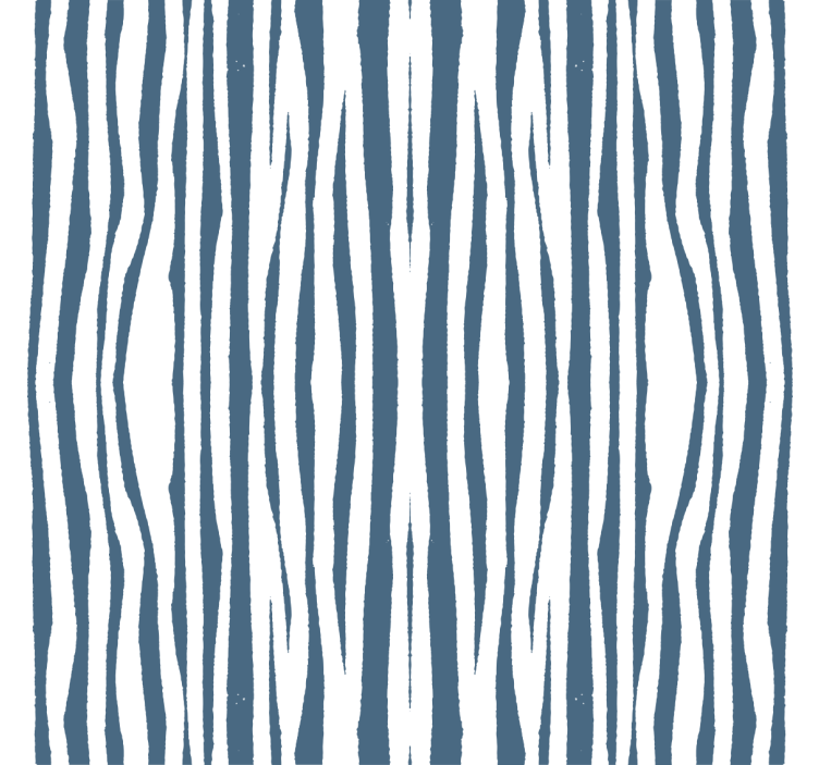 Striped Blue "Hampton Style" Modern blind - TenStickers