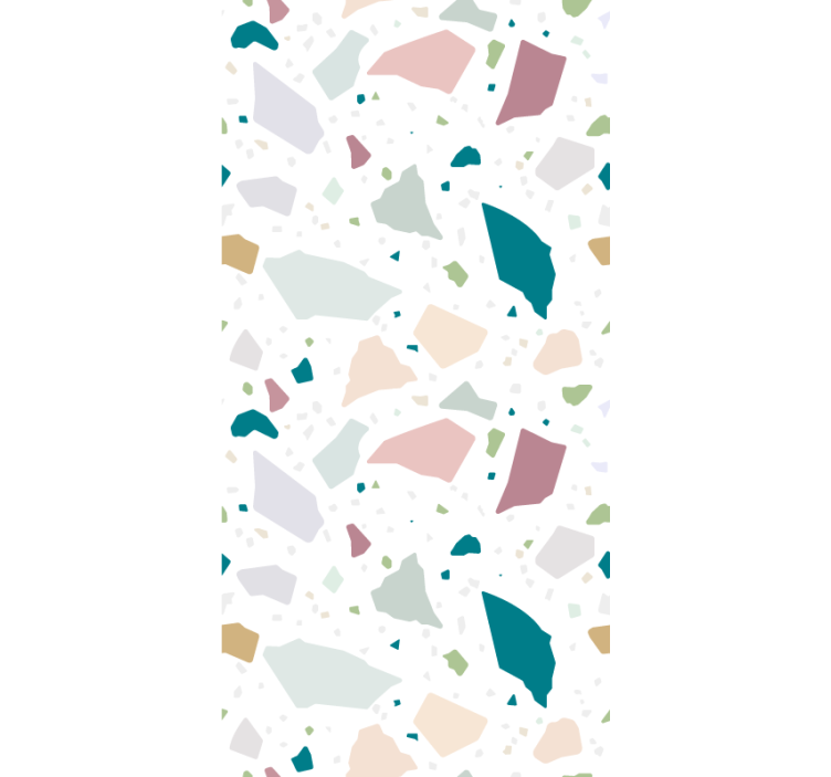 Mediterranean terrazzo  Texture pattern blind - TenStickers