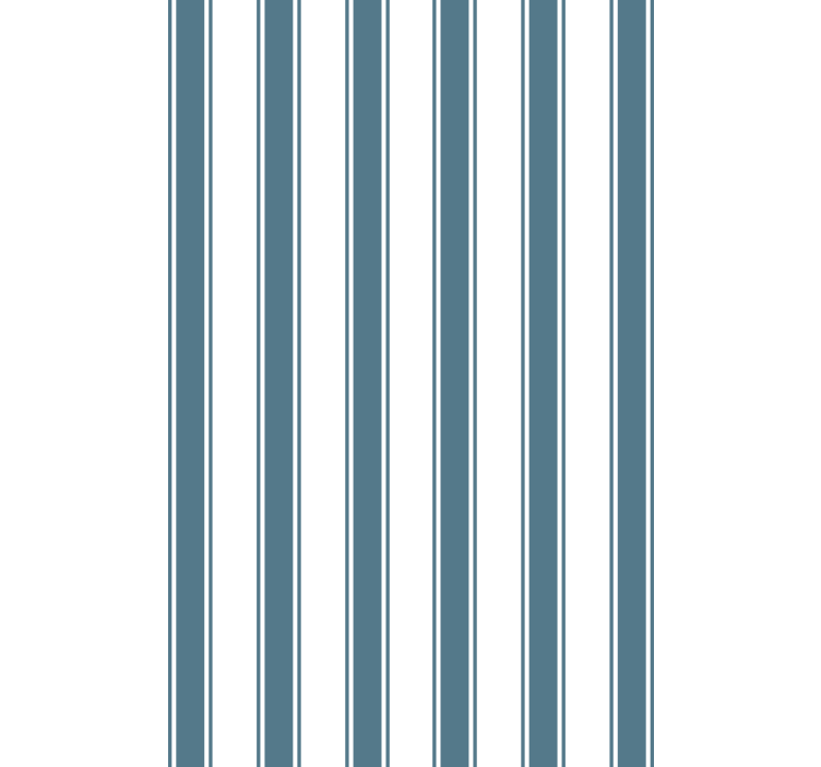 Striped Blue Fabric texture and pattern blind - TenStickers