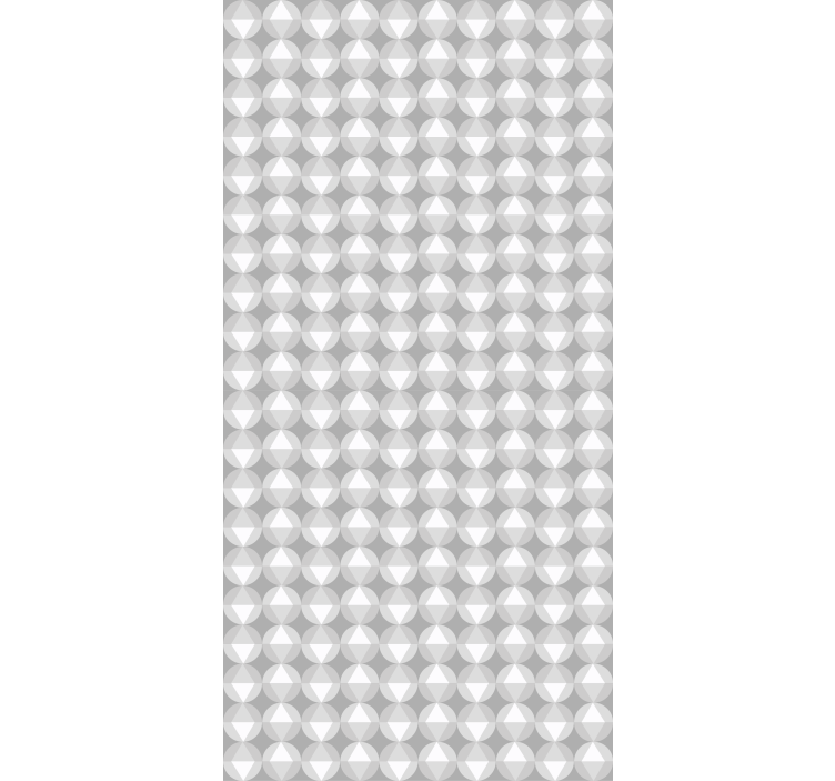 Geometric Silver Patterns texture and pattern blind - TenStickers
