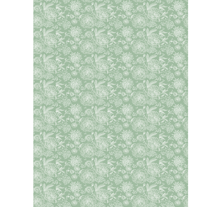 Delicate Plant Elements flowers and plant blind - TenStickers