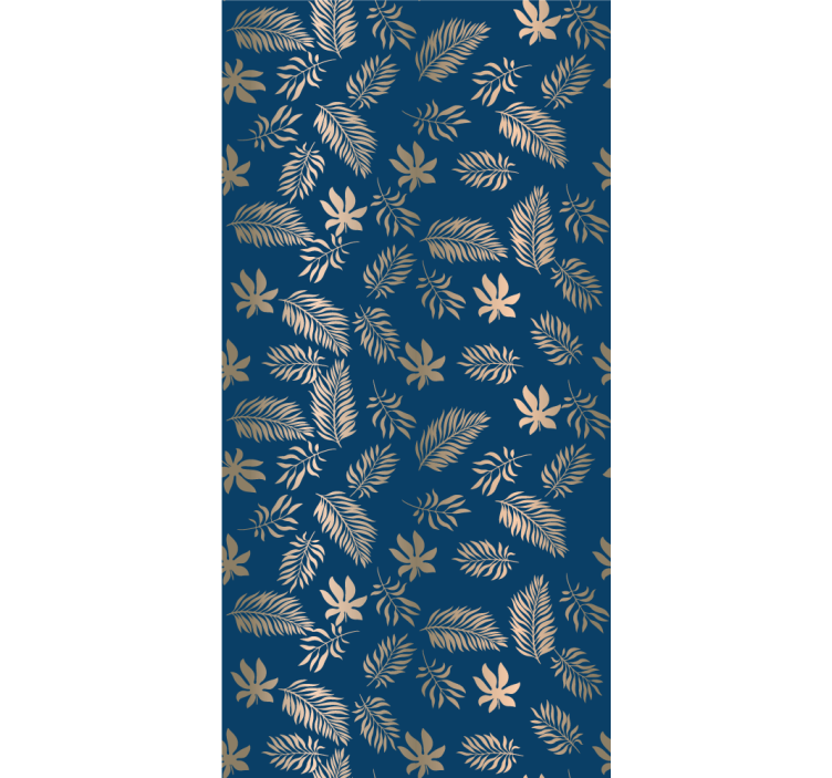 Exquisite Floral Pattern flowers and plant blind - TenStickers