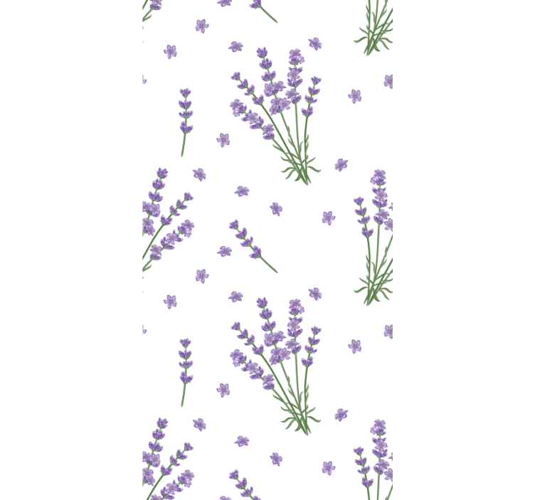 Flowers and plant blind lavender floral design - TenStickers
