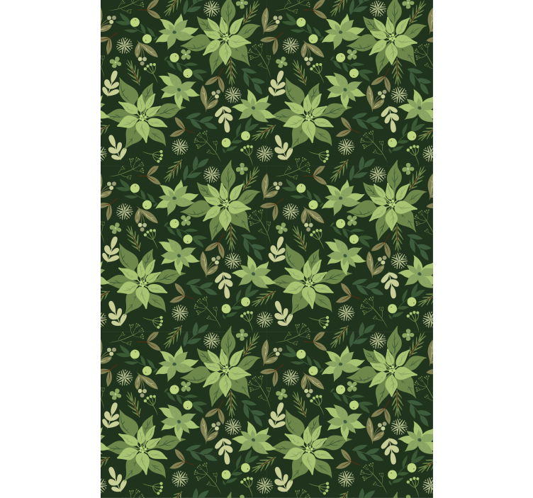 Lush Green Flora flowers and plant blind - TenStickers