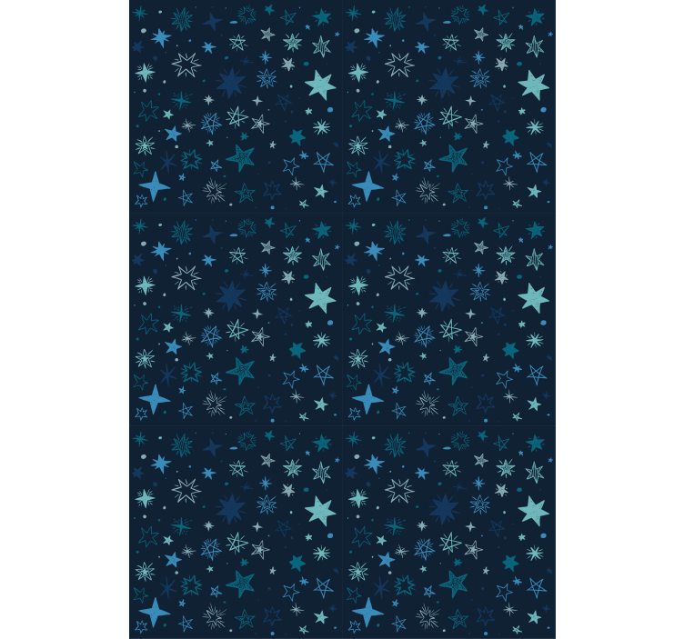 Celestial evening sky childrens blind - TenStickers