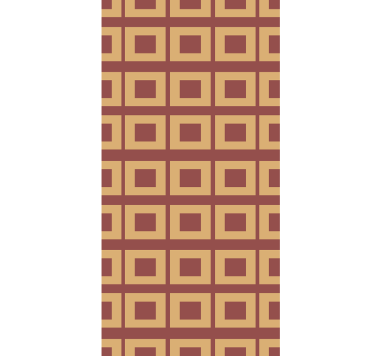 Texture and pattern blind geometric square design - TenStickers