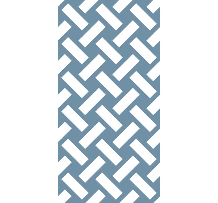 Texture and pattern blind interweaving linear design - TenStickers