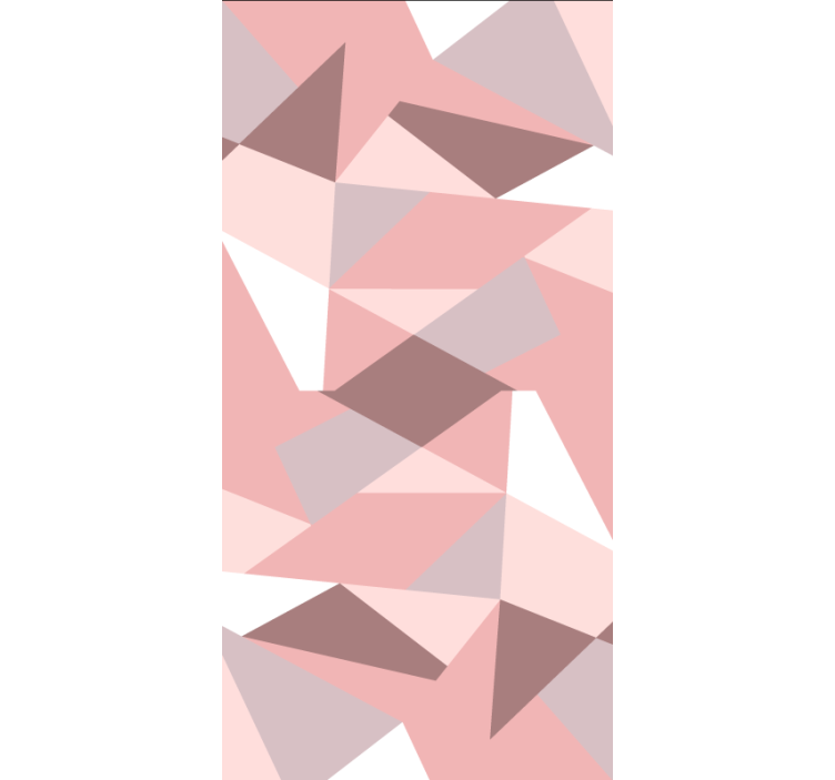 Geometric pink Texture and pattern blind - TenStickers