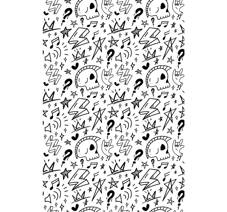 Cool signs pattern Teenage blind - TenStickers