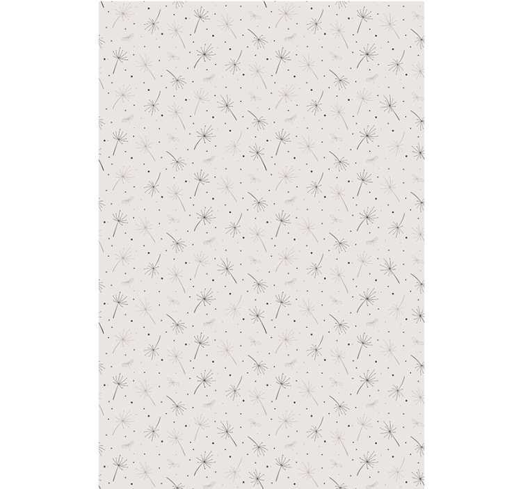 Dandelion Seed Pattern flowers and plant blind - TenStickers