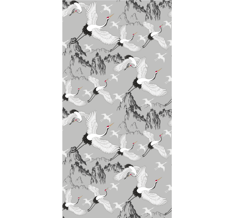 Birds flying elegant design bedroom blind - TenStickers