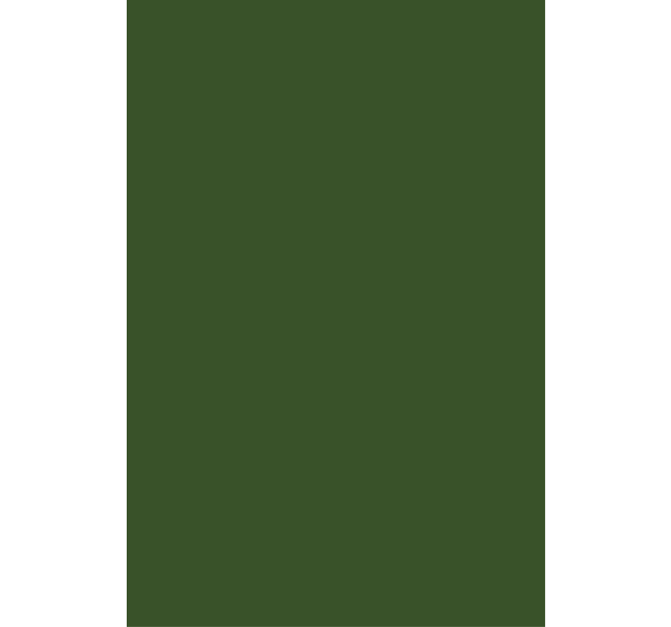 Green minimalist shade blackout roller blind - TenStickers