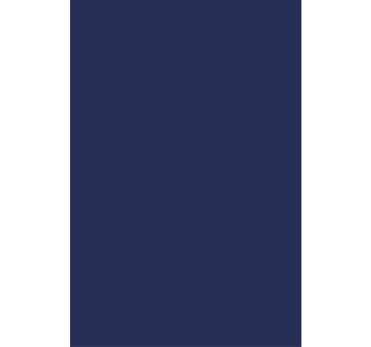 Deep Navy Shade blackout roller blind - TenStickers