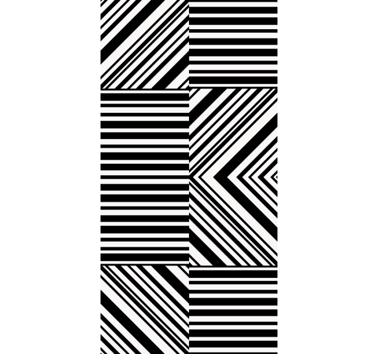 Linear Geometric Patterns texture and pattern blind - TenStickers