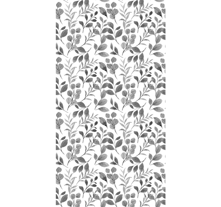 Leafy Botanical Pattern flowers and plant blind - TenStickers