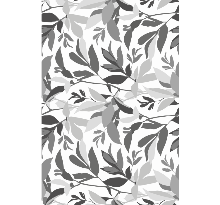 Stylish Leaf Pattern flowers and plant blind - TenStickers