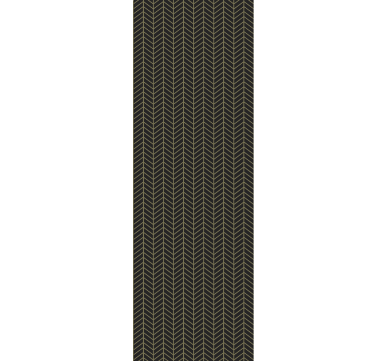 Geometric Leaf Motif texture and pattern blind - TenStickers