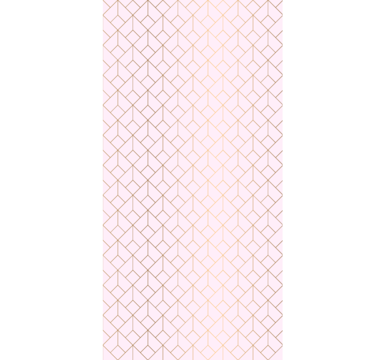 Geometric styled arrangement elegant blind - TenStickers