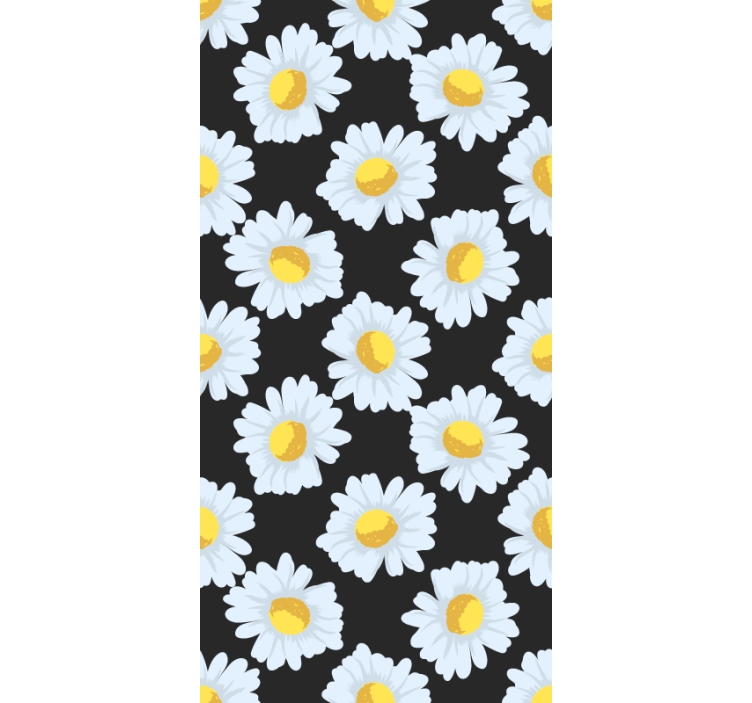 Daisy Flower Theme flowers and plant blind - TenStickers
