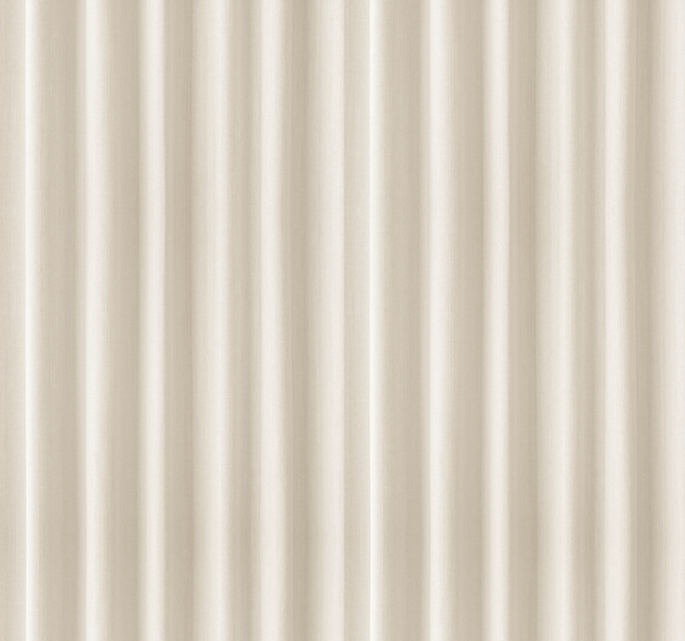 Ecru curtain print texture roller blind  - TenStickers