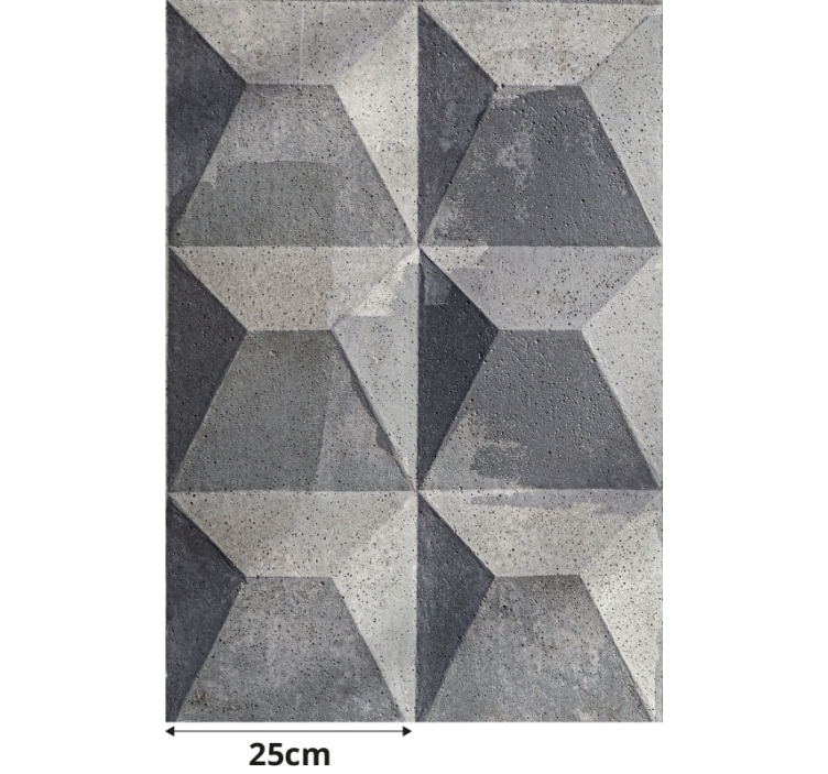 "Béton brut" texture Modern blind - TenStickers