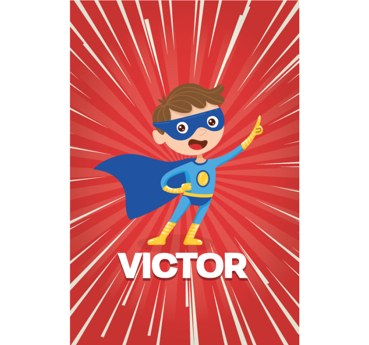 Super kid custom printed window blind - TenStickers