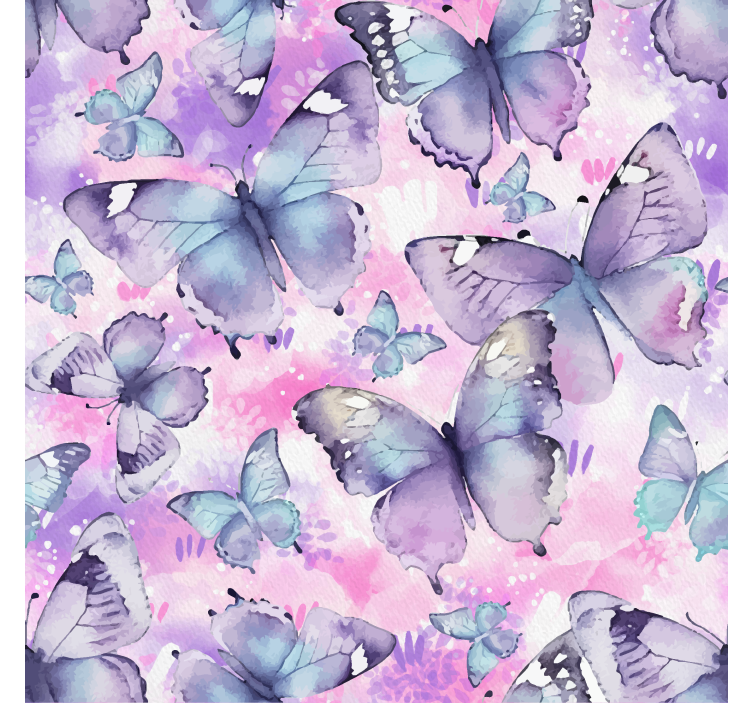Splash style butterfly blind - TenStickers