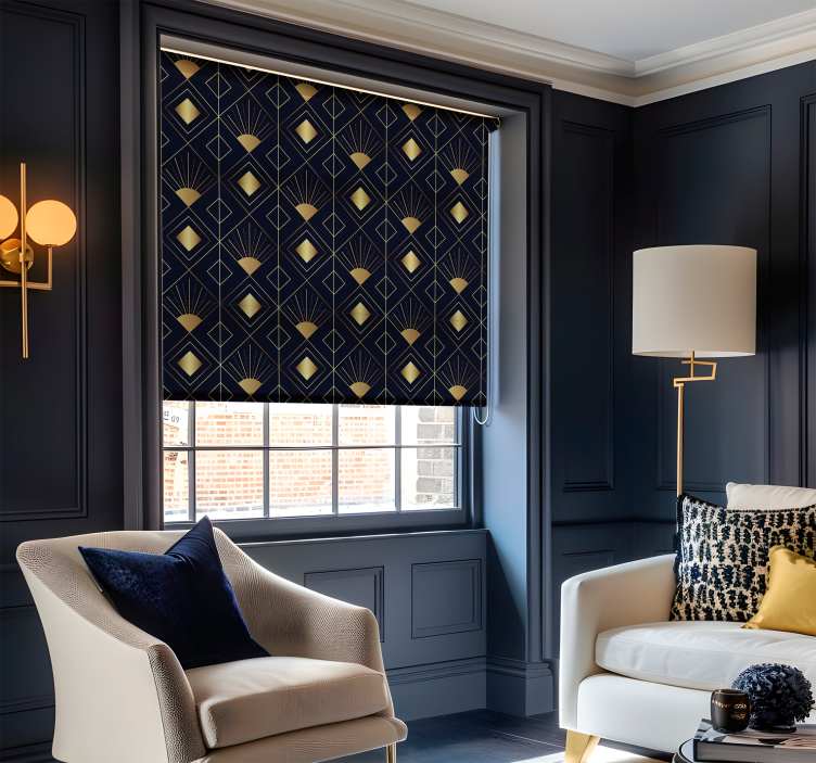 Art Déco style elegant blind - TenStickers