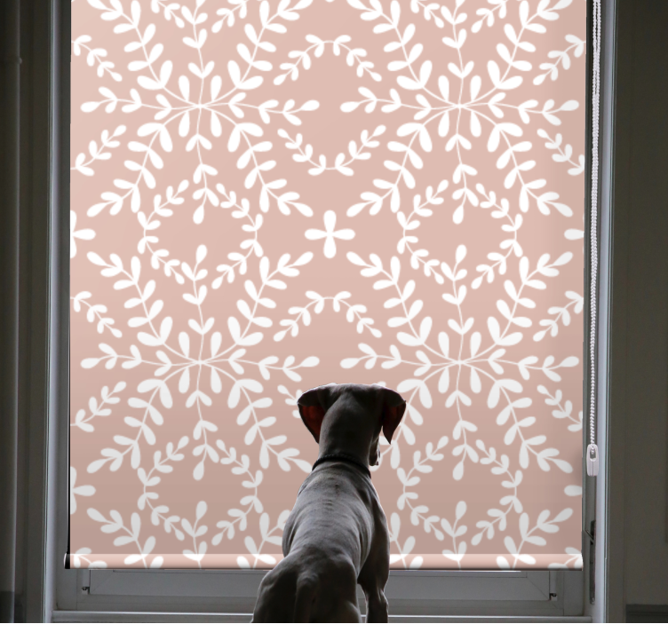 Botanical Leaf Theme flowers and plant blind - TenStickers