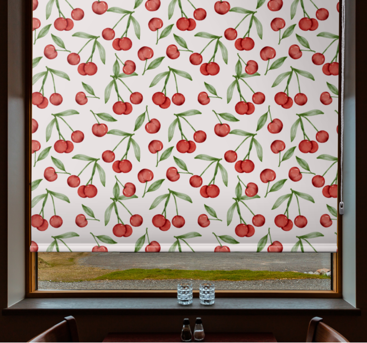 Cherry Blossom Delight fruit and vegetable blind - TenStickers