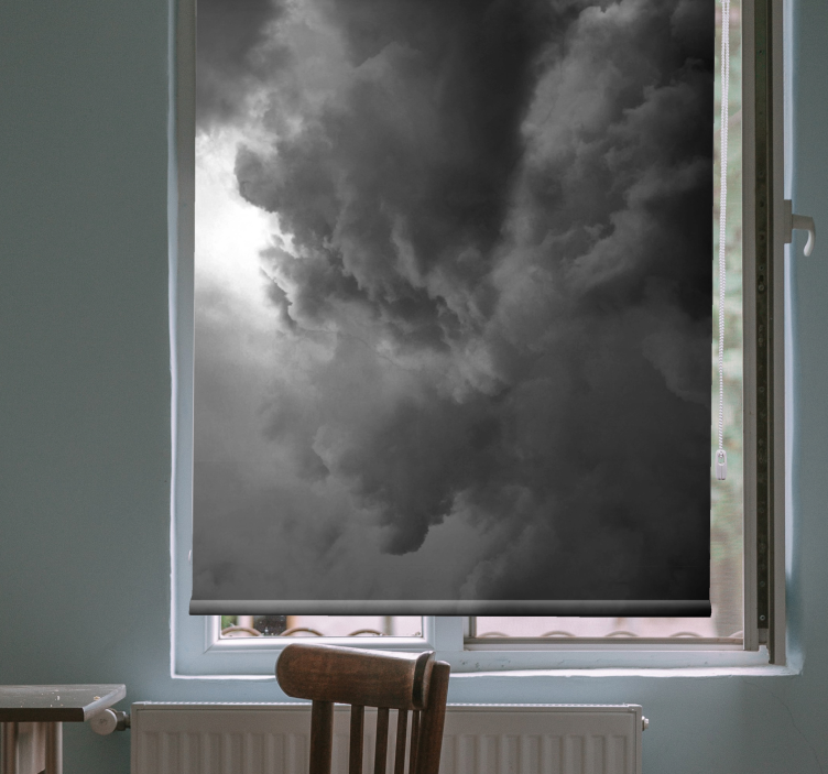 Dramatic storm formation cloud blind - TenStickers