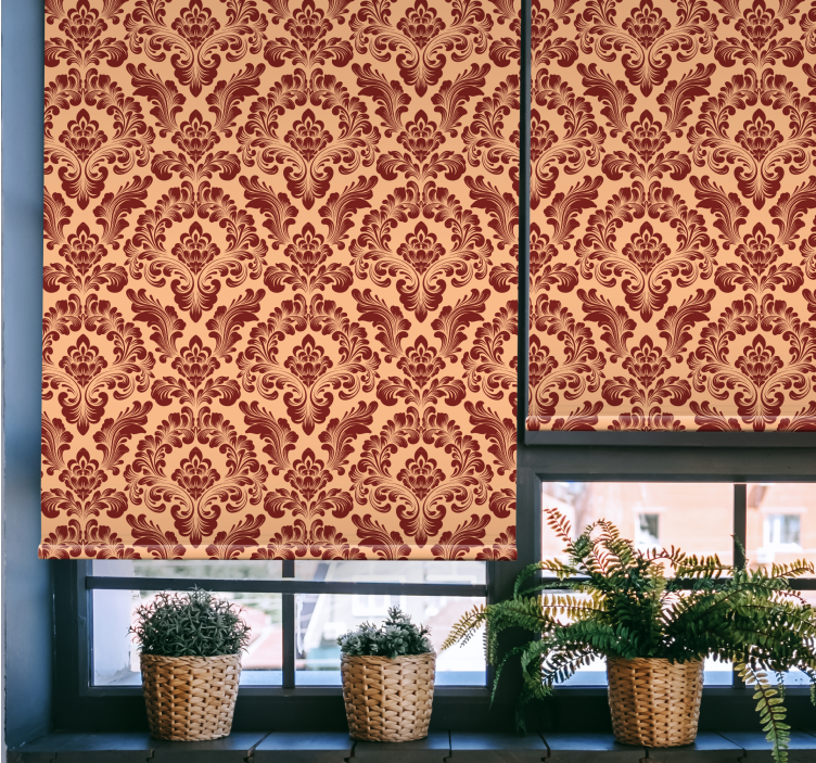"Flock" ornamental Classic blind - TenStickers