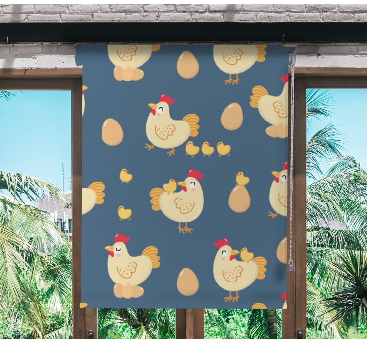 Fowls and ovas animal blind - TenStickers