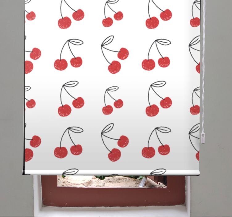 Fruit and vegetable blind cherry fruit design - TenStickers