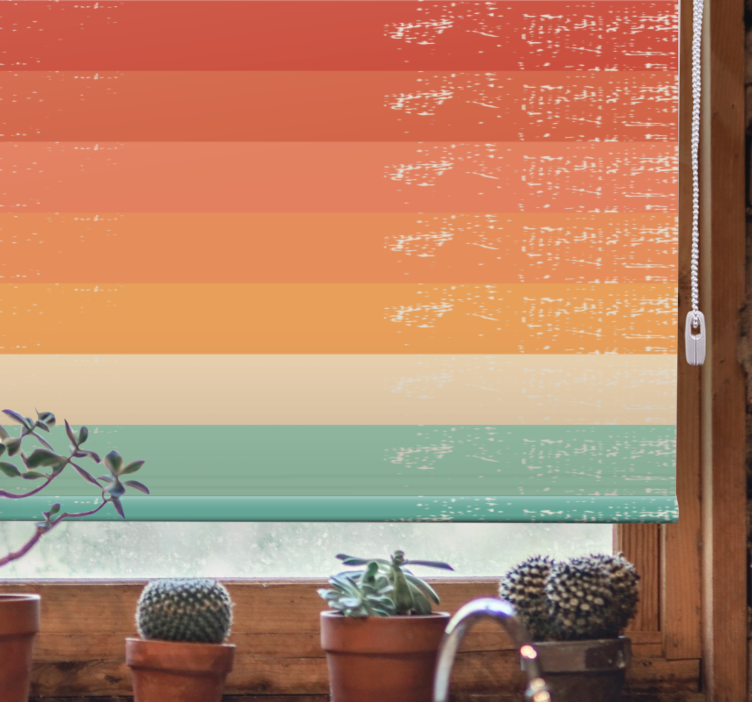 Gradient Color Layers texture and pattern blind - TenStickers
