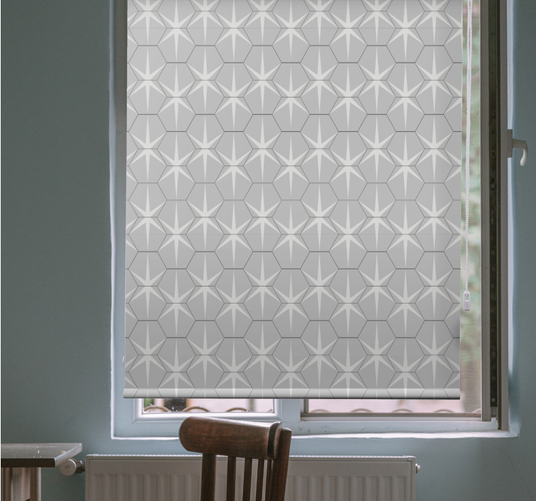Grey sutble stars texture and pattern blind - TenStickers