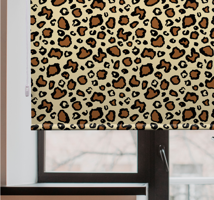 Leopard Spot Pattern animal blind - TenStickers