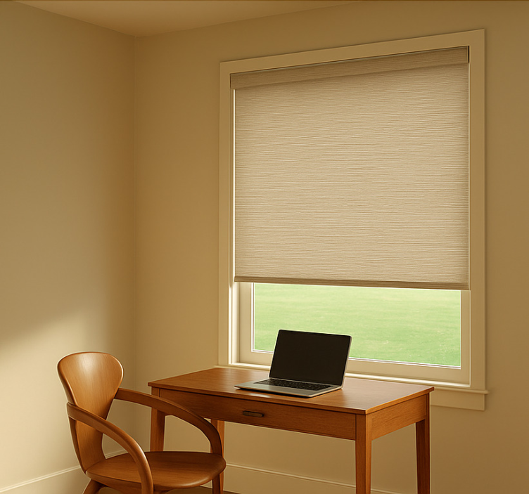 Modern beige office blind - TenStickers