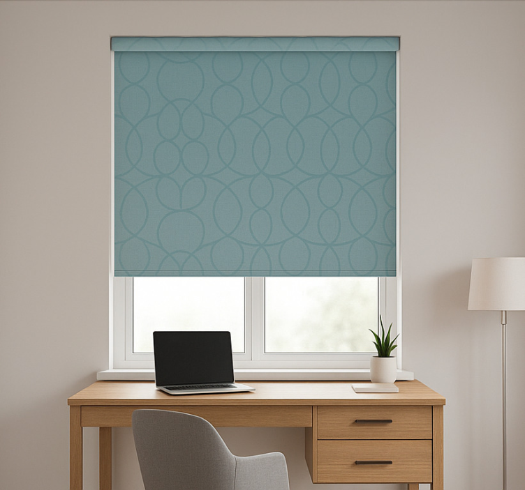Office blind in sea color - TenStickers