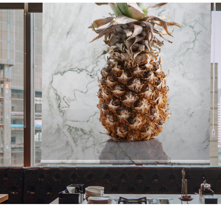 Pineapple Delight fruit and vegetable blind - TenStickers