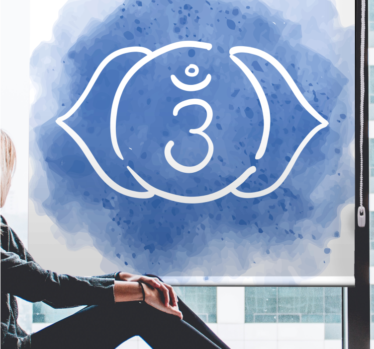 SACRED OM SYMBOL other blind - TenStickers