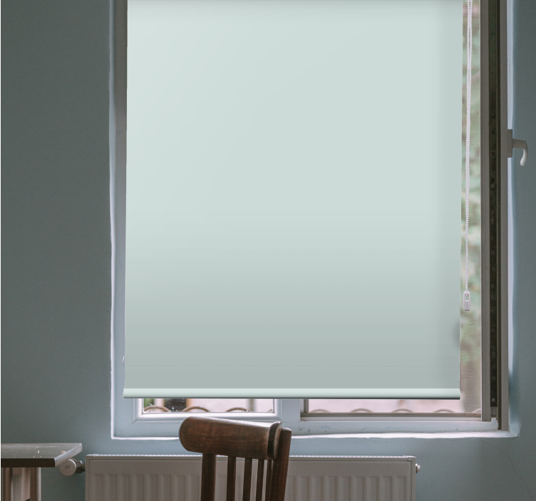Soft grey blackout roller blind - TenStickers