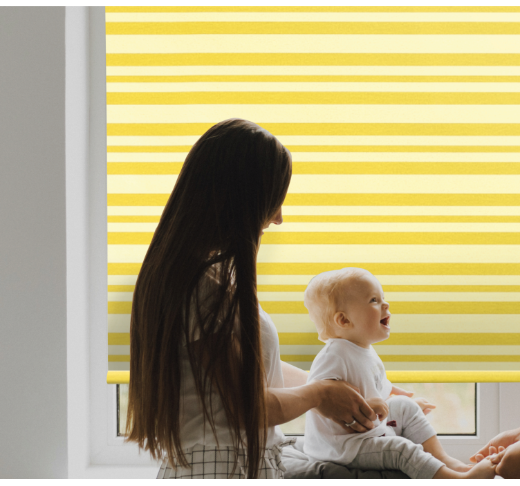 Stripped pattern Original roller blind - TenStickers