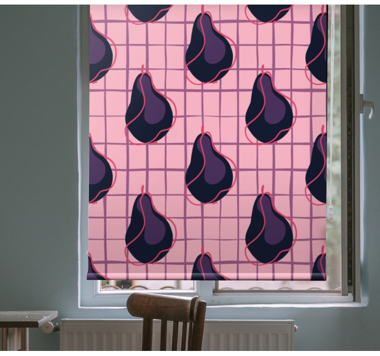 Stylized Pear Patterns fruit and vegetable blind - TenStickers
