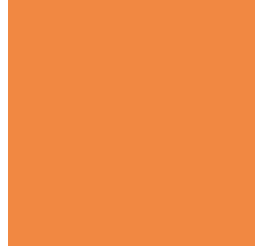 Orange monocolor kitchen blind - TenStickers